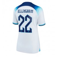 England Jude Bellingham #22 Replika Hemmatröja Dam VM 2022 Kortärmad